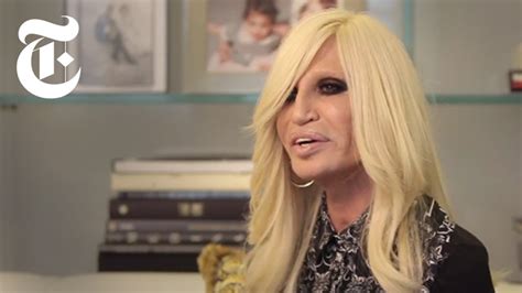 donatella versace interview 2017